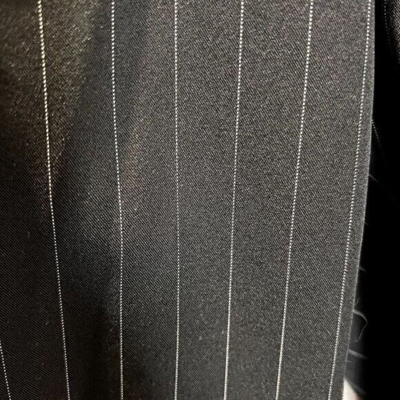 Alyn Paige Women's Straight Wide Legs Pinstripe Dress Pants for‎ Office - Picture 5 of 6